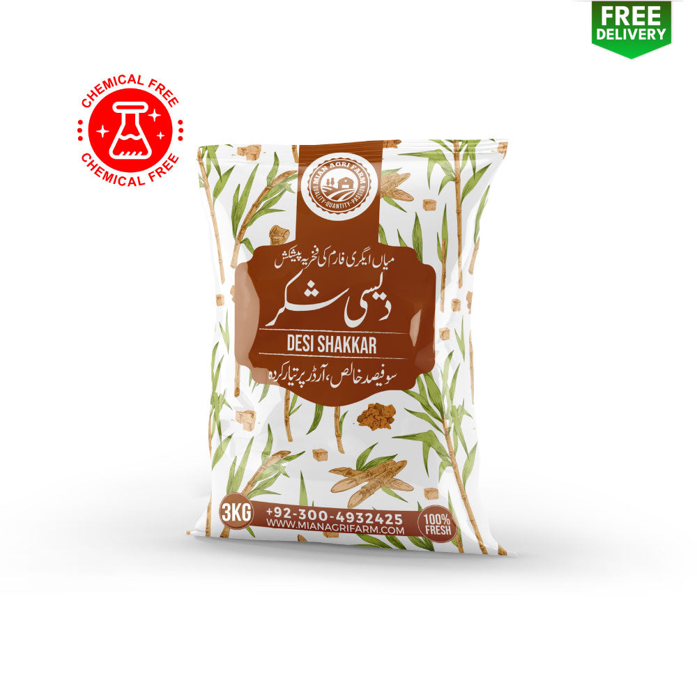 Desi Shakkar – Authentic & Unrefined (3kg)