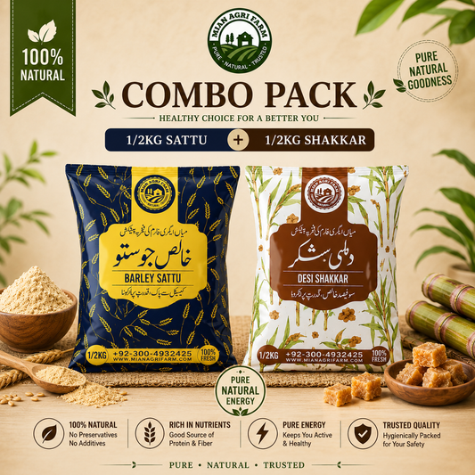 Sattu Pack | 500g Sattu + 500g Shakkar