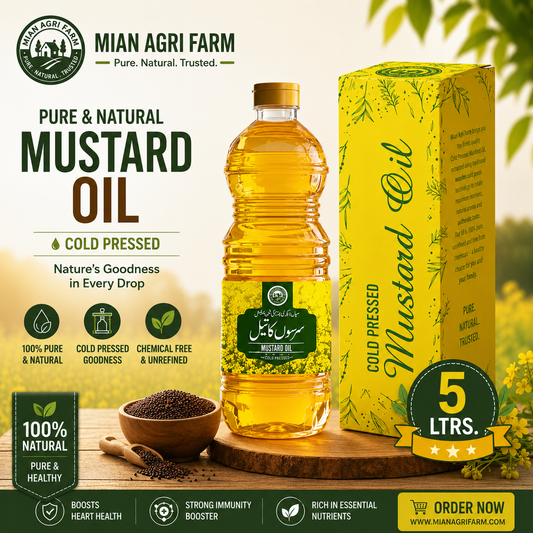 Mustard Oil | 5 Ltrs | FREE DELIVERY