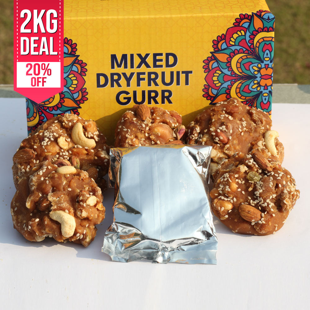 Mix Dryfruits Gurr | 2KG | FREE DELIVERY